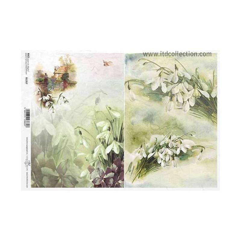Ριζόχαρτο decoupage ITD 21x30 R1198