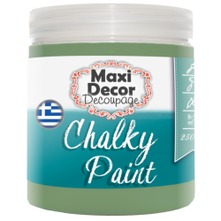 Χρώμα Κιμωλίας (Chalk paint ) Maxi Decor (ΒΕΡΑΜΑΝ ΣΚΟΥΡΟ) 250ml  CHP-514