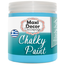 Χρώμα Κιμωλίας (Chalk paint ) Maxi Decor (ΒΕΡΑΜΑΝ ΣΚΟΥΡΟ) 250ml  CHP-514