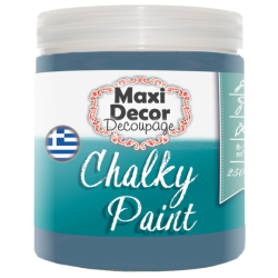 Χρώμα Κιμωλίας (Chalk paint ) Maxi Decor (ΒΕΡΑΜΑΝ ΣΚΟΥΡΟ) 250ml  CHP-514