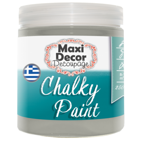 Χρώμα Κιμωλίας (Chalk paint ) Maxi Decor (ΒΕΡΑΜΑΝ ΣΚΟΥΡΟ) 250ml  CHP-514