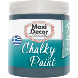 Χρώμα Κιμωλίας (Chalk paint ) Maxi Decor (ΒΕΡΑΜΑΝ ΣΚΟΥΡΟ) 250ml  CHP-514