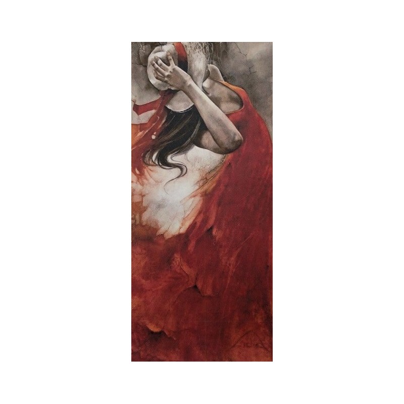Ριζόχαρτο αυτοκόλλητο decoupage TELA 38.5 X 30.5 df-025