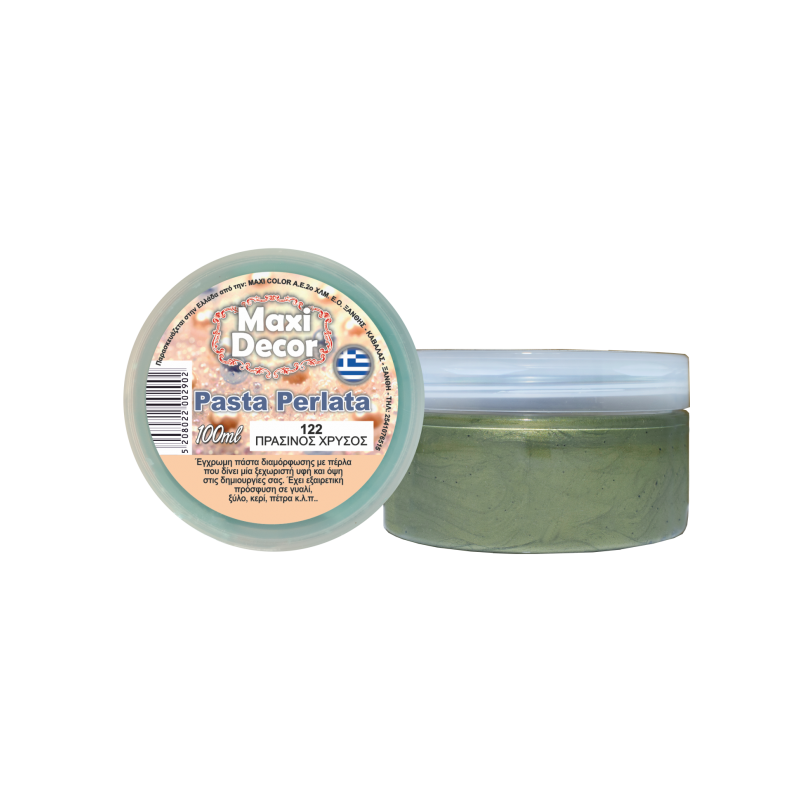 Pasta perlata 100ml (ΤΥΡΚΟΥΑΖ) MAXI DECOR PP-120