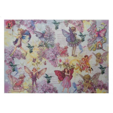 Ριζόχαρτο Decoupage Artistic Design A3 NCF-402