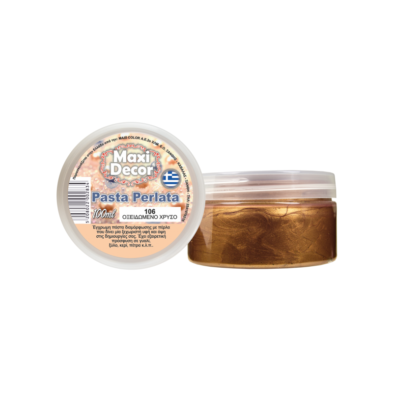 Pasta perlata 100ml (ΤΥΡΚΟΥΑΖ) MAXI DECOR PP-120