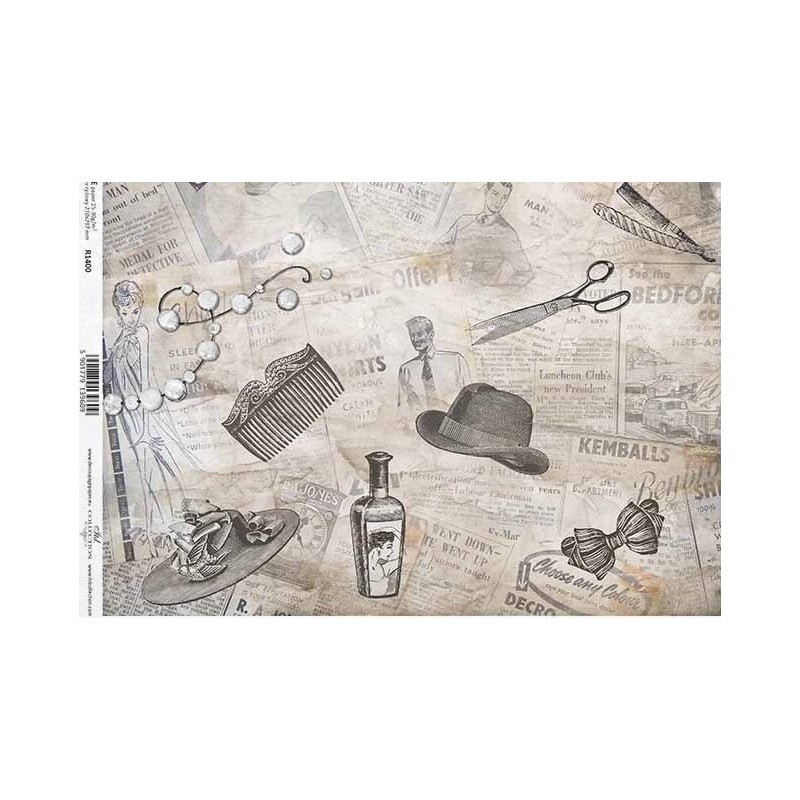Ριζόχαρτο decoupage ITD 21x30 R1198