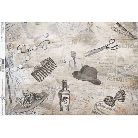 Ριζόχαρτο decoupage ITD 21x30 R1198