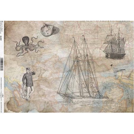 Ριζόχαρτο decoupage ITD 21x30 R1198