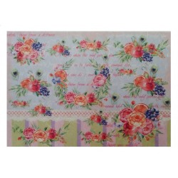 Ριζόχαρτο Decoupage Artistic Design A3 NCF-402