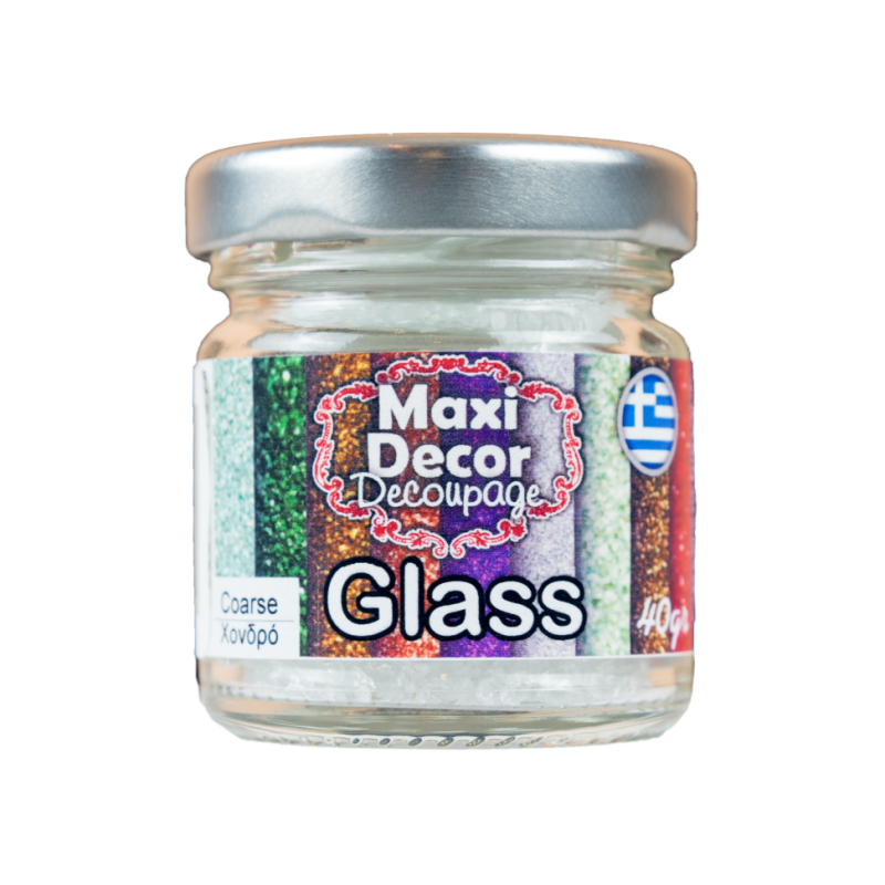 Glass τρίμμα χονδρό Maxi Decor  0008577