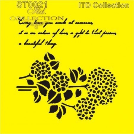 Στένσιλ ITD 16x16 ST0031