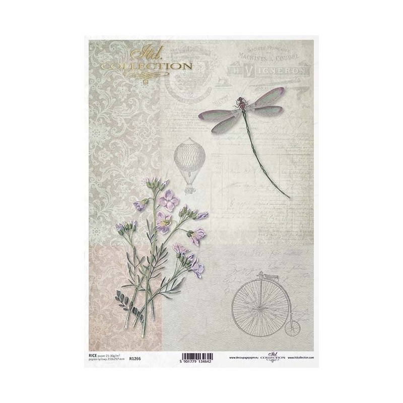 Ριζόχαρτο decoupage ITD 21x30 R1198