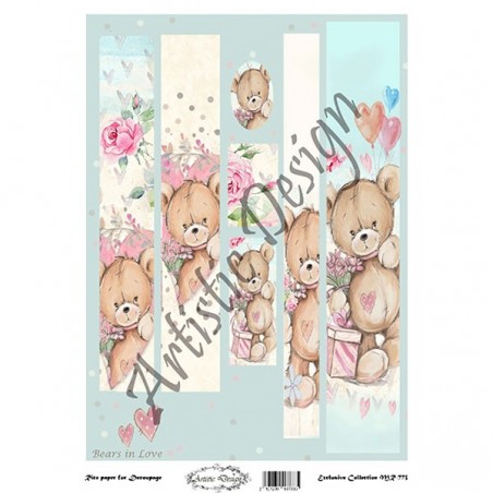 Ριζόχαρτο decoupage Artistic Design 30x42.50 MR-773