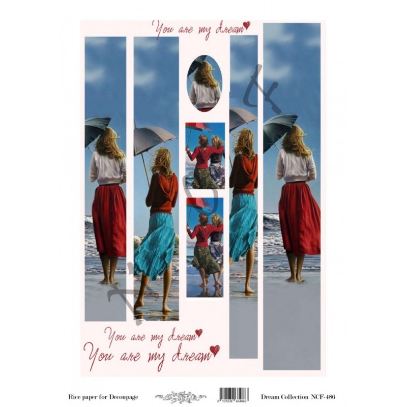 Ριζόχαρτο decoupage Artistic Design 30x42.50 NCF-485