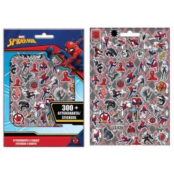 ΑΥΤΟΚΟΛΛΗΤΑ ΣΕ ΜΠΛΟΚ SPIDERMAN 300τεμ