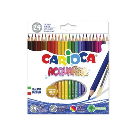 ΞΥΛΟΜΠΟΓΙΕΣ CARIOCA ACQUARELL 24τεμ