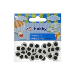 ΜΑΤΑΚΙΑ eX-HOBBY ΣΤΡΟΓΓΥΛΑ 7mm 100τεμ