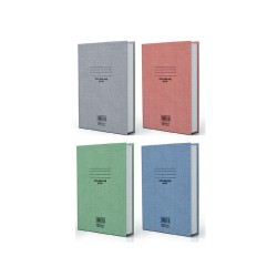 ΒΙΒΛΙΟΤΕΤΡΑΔΙΑ SALKO COLORLINE 96φ. ΡΙΓΕ 17X25 ΚΠ
