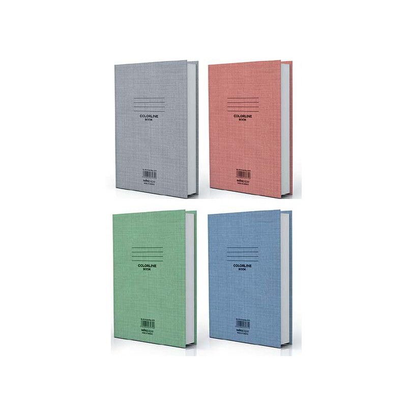 ΒΙΒΛΙΟΤΕΤΡΑΔΙΑ SALKO COLORLINE 96φ. ΡΙΓΕ 17X25 ΚΠ