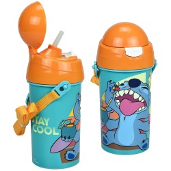 Παγούρι Πλαστικό 500ml Lilo & Stitch 19x8cm 500ml