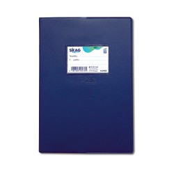 SKAG ΤΕΤΡΑΔΙΑ (SUPER) ΜΕ ΚΑΛΥΜΜΑ ΜΠΛΕ 17X25 ΜΚ 50Φ 80ΓΡ