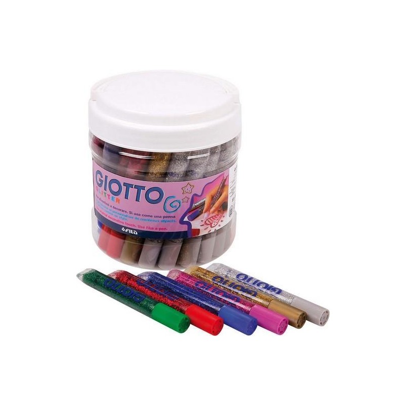 STAND KΟΛΛΑ GLITTER GIOTTO 50T ASSORTED