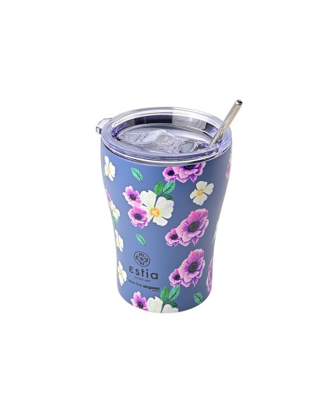 ΘΕΡΜΟΣ COFFEE MUG SAVE THE AEGEAN 350ml GARDEN BLUE
