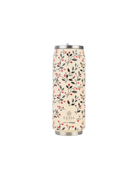 ΘΕΡΜΟΣ TRAVEL CUP SAVE THE AEGEAN 500ml BLOOM BEIGE