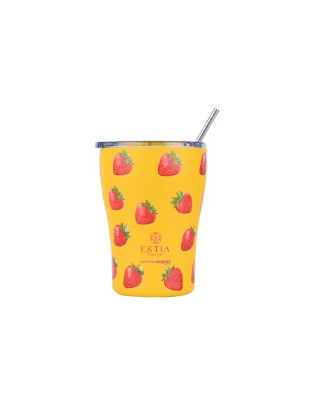 ΘΕΡΜΟΣ COFFEE MUG SAVE THE AEGEAN 350ml BERRY BRIGHT
