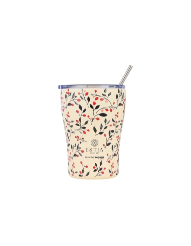 ΘΕΡΜΟΣ COFFEE MUG SAVE THE AEGEAN 350ml BLOOM BEIGE