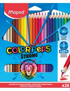 ΞΥΛΟΜΠΟΓΙΕΣ MAPED COLOR'PEPS STARS 24 ΧΡΩΜΑΤΑ