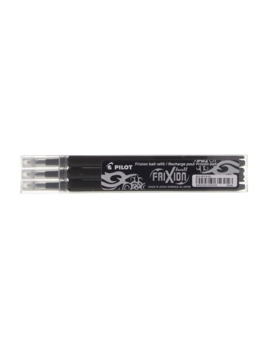 PILOT ΑΝΤΑΛΛΑΚΤΙΚΟ ΜΑΥΡΟ ΜΕΛΑΝΙ FRIXION BALL 0.7mm MEDIUM 3 ΤΕΜΑΧΙΑ
