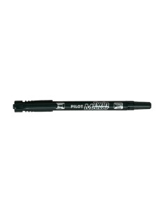 PILOT ΜΑΡΚΑΔΟΡΟΣ ΑΝΕΞΙΤΗΛΟΣ TWIN MARKER FINE ΜΑΥΡΟ BEGREEN