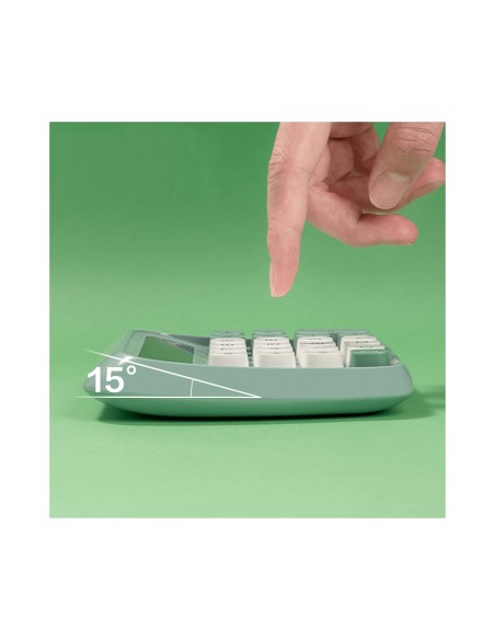 DELI ΑΡΙΘΜΟΜΗΧΑΝΗ 12 ΨΗΦΙΩΝ 13x13.3x2.7cm ΡΟΖ