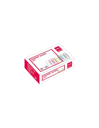 DELI ΣΥΝΔΕΤΗΡΕΣ Νο4 ΧΡΩΜΑΤΙΣΤΟΙ 100Τ 33mm ESSENTIAL ΑΣΣΟΡΤΙ