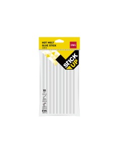DELI ΚΟΛΛΑ ΣΙΛΙΚΟΝΗΣ BLISTER Φ11x200mm 10 ΤΕΜΑΧΙΑ STICK UP ΔΙΑΦΑΝΗ