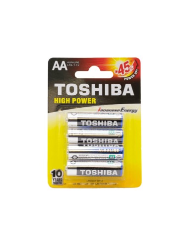 TOSHIBA ΜΠΑΤΑΡΙΕΣ LR 06 AA ΑΛΚΑΛΙΚΕΣ 4 ΤΕΜΑΧΙΑ