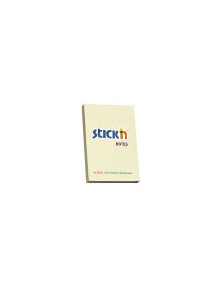 STICK'N ΧΑΡΤΙΑ ΣΗΜΕΙΩΣΕΩΝ ΑΥΤΟΚΟΛΛΗΤΑ 51x76mm 100 ΦΥΛΛΑ ΚΙΤΡΙΝΑ