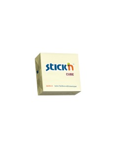 STICK'N ΚΥΒΟΣ ΑΥΤΟΚΟΛΛΗΤΑ 76x76mm ΚΙΤΡΙΝΟ 400 ΦΥΛΛΑ