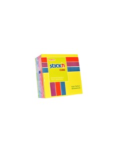 STICK'N ΚΥΒΟΣ ΑΥΤΟΚΟΛΛΗΤΑ 76x76mm 400 ΦΥΛΛΑ ΟΥΡΑΝΙΟ ΤΟΞΟ ΝΕΟΝ-ΠΑΣΤΕΛ