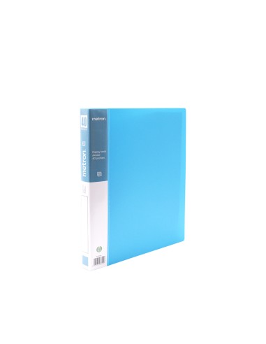 METRON ΣΟΥΠΛ Α4 40 ΘΕΣΕΩΝ PASTEL ΜΠΛΕ