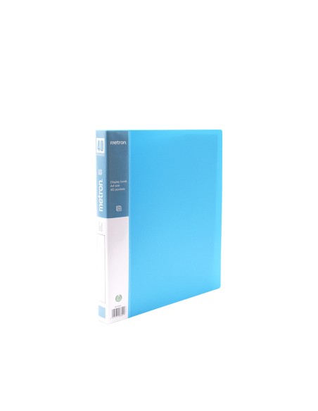 METRON ΣΟΥΠΛ Α4 40 ΘΕΣΕΩΝ PASTEL ΜΠΛΕ