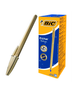 ΣΤΥΛΟ BIC ΔΙΑΡΚΕΙΑΣ CELEBRATE ΧΡΥΣΟ MEDIUM ΜΠΛΕ