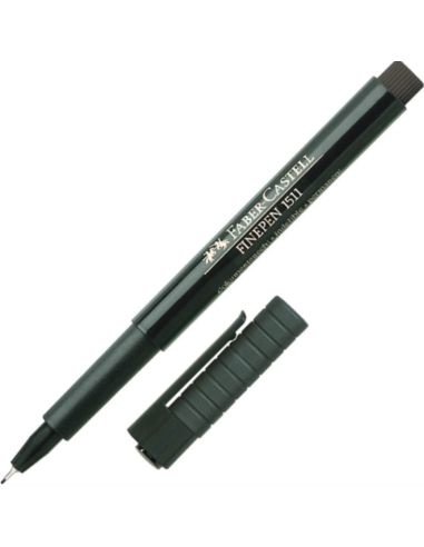 ΜΑΡΚΑΔΟΡΟΙ F.CASTELL FINE PEN 0.4 ΜΑΥΡΟ