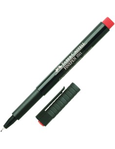 ΜΑΡΚΑΔΟΡΟΙ F.CASTELL FINE PEN 0.4 ΚΟΚΚΙΝΟ