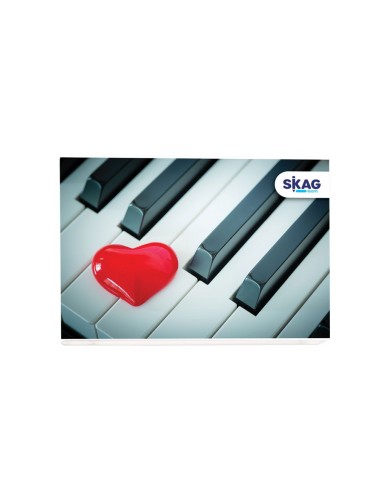 SKAG ΤΕΤΡΑΔΙΑ ΜΟΥΣΙΚΗΣ ΠΛΑΓΙΑ 14X20 40Φ 70ΓΡ