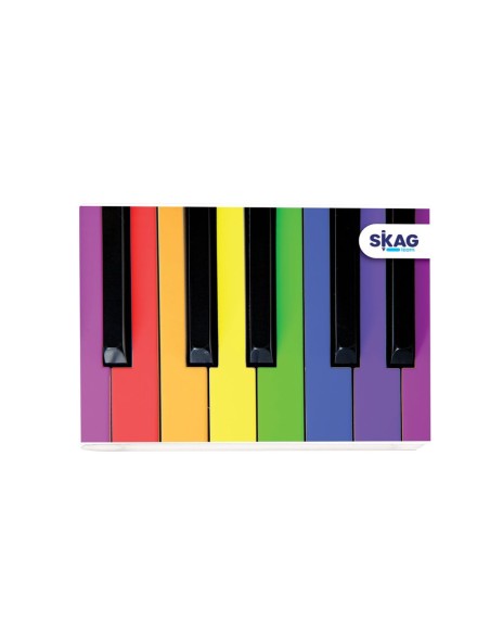 SKAG ΤΕΤΡΑΔΙΑ ΜΟΥΣΙΚΗΣ ΠΛΑΓΙΑ 14X20 40Φ 70ΓΡ