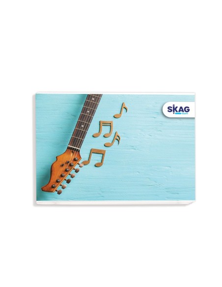 SKAG ΤΕΤΡΑΔΙΑ ΜΟΥΣΙΚΗΣ ΠΛΑΓΙΑ 14X20 40Φ 70ΓΡ