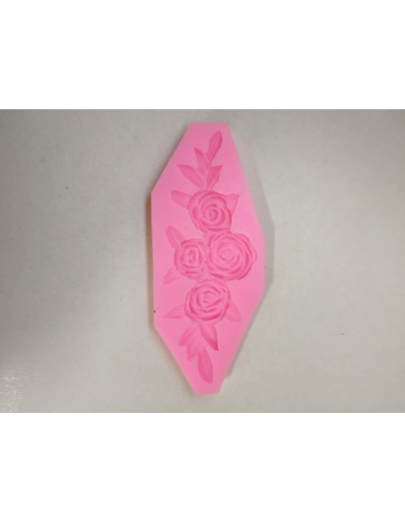 Καλούπι σιλικόνης Λουλούδια 11,5x4,7cm